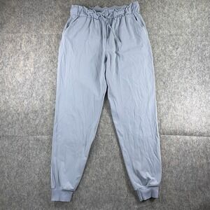 Lululemon‎ Stretch High Rise Jogger Pants Womens 6 Blue Leg Athleisure LW5DCRS